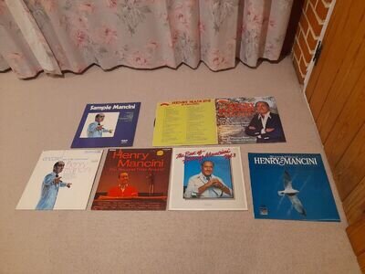 Collection of 7 Henry Mancini vinyl LPs Records 40 Greatest Concert The Best
