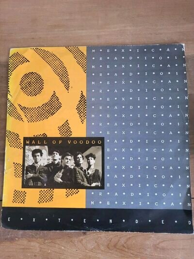 Wall of Voodoo 'Mexican Radio' 12" single 1983 Illegal Records Picture Sleeve