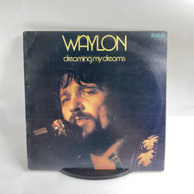Waylon Jennings Dreaming My Dreams Vinyl LP 1975 Are You Sure Hank Rare VG+/VG+