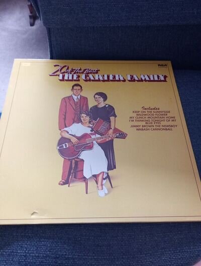 The Carter Family - 20 Of The Best. RCA International. LP