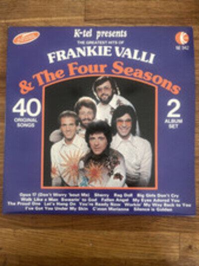 Frankie Valli & The Four Seasons - Greatest Hits Double Vinyl Album - NE942