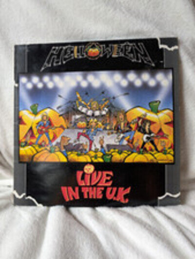 Helloween - Live In The UK, Vinyl 1989.