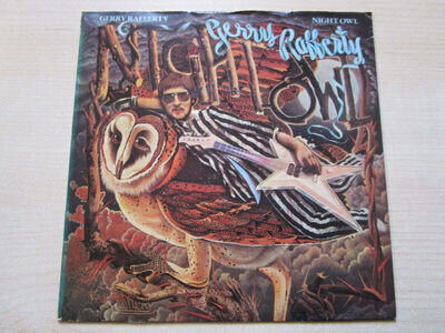Gerry Rafferty Night Owl 7" Hit Record