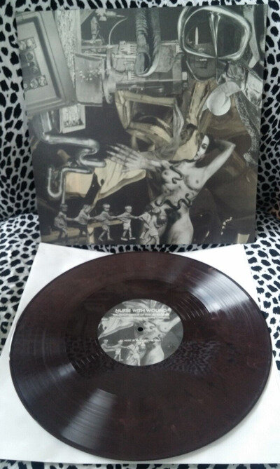 NURSE WITH WOUND LP THE MUSTY ODOUR OF PIERCED RECTUM BROWN VINYL UK IMPORT RARE
