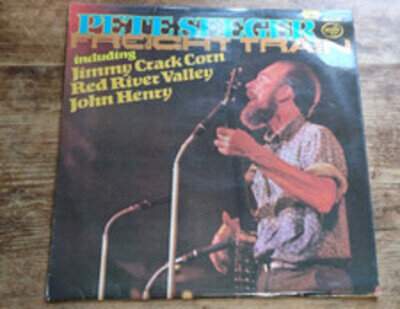 Pete Seeger Freight Train vinyl LP Record