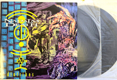 Napalm Death Diatribes 2 x 10" LP Album vinyl record 1995 in gatefold MOSH 141