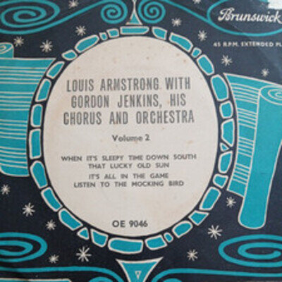 Louis Armstrong With Gordon Jenkins Vol 2 Brunswick OE9046