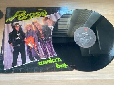 Poison Unskinny Bop 12" EP Single Picture Disc Ltd Ed Vinyl 12CLPD582 Rock 90's