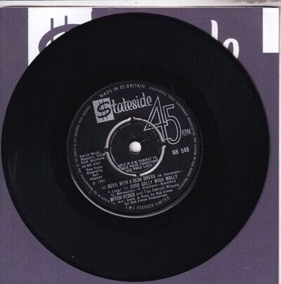 "RARE" MITCH RYDER..DEVIL WITH A BLUE DRESS..GOOD 1966STATESIDE POP 7"..SS 549