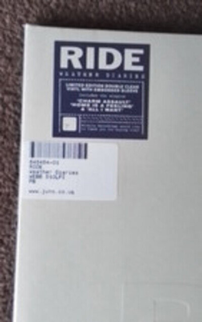 Ride,weather Diaries,clear Vinyl,embossed Sleeve