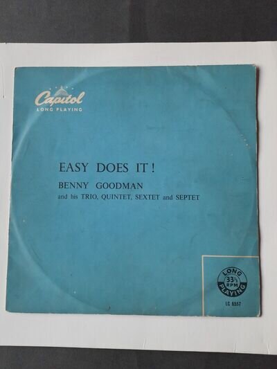 Benny Goodman 'Easy Dors It' 10" Vinyl LP. Quite Good Condition