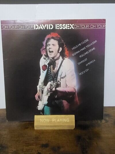 DAVID ESSEX-ON TOUR, 2XLP, VINYL 1978 UK, VG+/VG