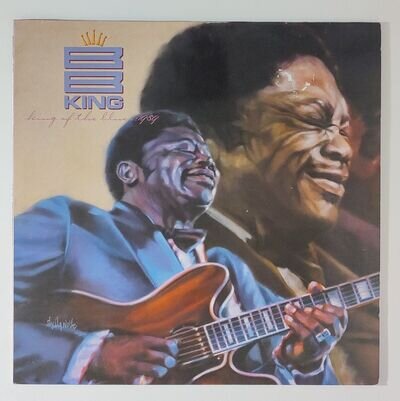 B.B. KING King Of The Blues: 1989 MCA LP VG+/VG VINYL RECORD ALBUM
