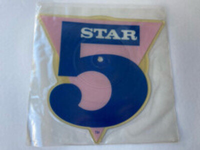 FIVE STAR HAVE A GOOD TIME 7” PICTURE DISC SINGLE 1987 SHAPED VINYL