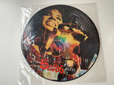 FIVE STAR Crunchie Tour '86 1987 12" Vinyl Picture Disc Rsvp Rain or shine