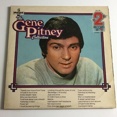Gene Pitney - The Gene Pitney Collection 2 X LP Vinyl Records - PDA 004 VG+/VG+