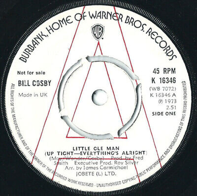 Bill Cosby - Little Ole Man (Uptight - Everything's Alright), 7", (Vinyl)