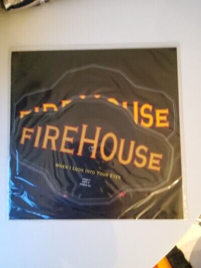 Firehouse When I Look Into Your Eyes Uk Shaped Picture Disc With Insert 1992
