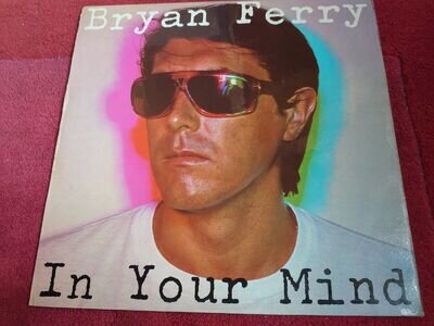 BRYAN FERRY - In Your Mind 1977 LP VG/EX with inner