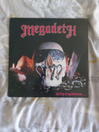 MEGADETH Killing Is My Business... First pressing 1985 12” LP Mint Vinyl MFN 46