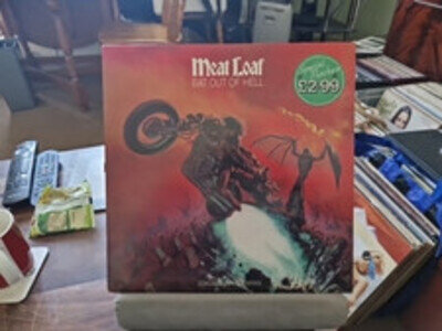 Meat Loafvinyl Album Bat Out Of Hell