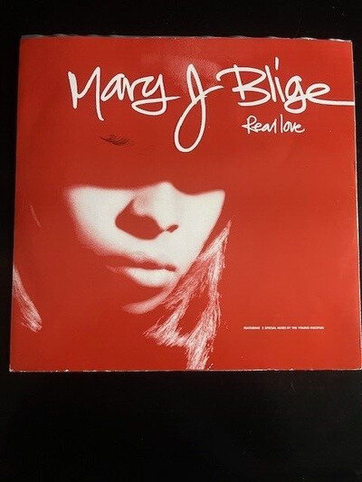 Mary J. Blige ‎– Real Love  12" Single Vinyl Record Soul RnB: