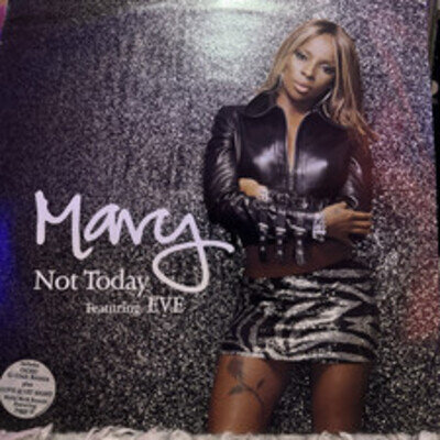 MARY J BLIGE featuring EVE - Not Today - 2003 UK 3-track 12" Vinyl Single