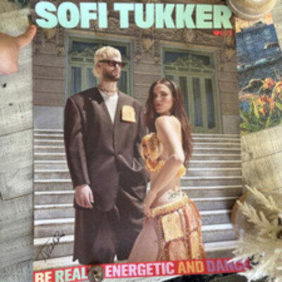 Sofi Tukker Autographed Artist poster 18x24 In