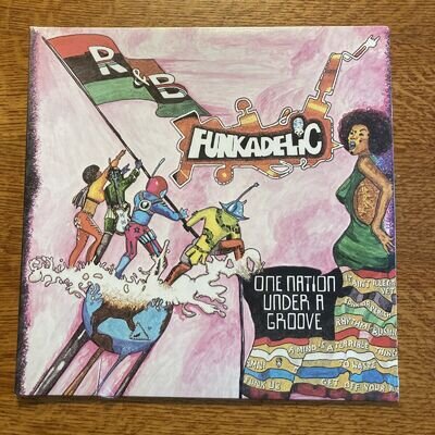 FUNKADELIC One Nation Under A Groove LP BSK 3209 1st press 1978 FACTORY SEALED