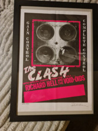 The Clash Limited Print Poster