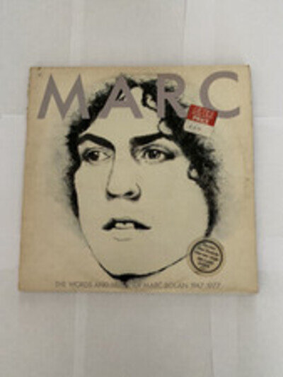 MARC BOLAN-THE WORDS AND MUSIC OF MARC BOLAN 1947-1977! 12" VINYL DOUBLE ALBUM!!