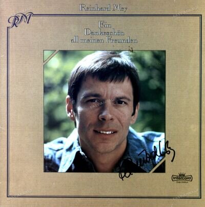 Reinhard Mey - Ein Dankeschön All Meinen Freunden LP 1981 (VG+/VG+) '