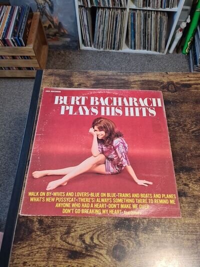 Burt Bacharach Plays His Hits - MCA - MCA65 - Canada - 1973 - VG+ - VG x2