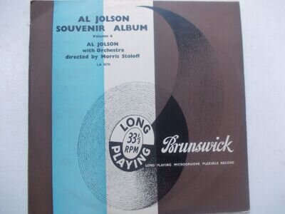 Al Jolson - Souvenir Album vol. 4 / Rare 10" / Jazz / Vintage / 1953 / Excell.