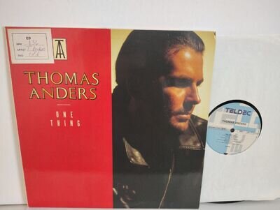 THOMAS ANDERS - "ONE THING" / 3 TRACK MAXI / TELDEC RECORDS (GERMANY) 1989