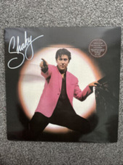 Vintage SHAKIN STEVENS "SHAKY" Vinyl Lp With LYRIC SHEET Insert (1981)