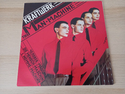 Kraftwerk/The Man Machine/Rare French "Les Lilas" cover/Original Inner/Excellent