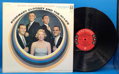 Rosemary Clooney And The Hi-Los LP "Ring Aroiund Rosie" VG++ BX8