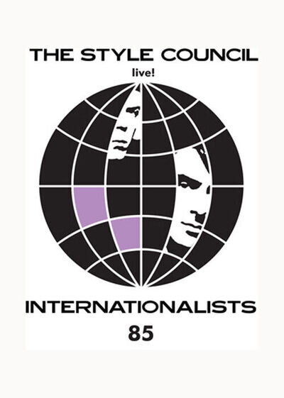 THE STYLE COUNCIL LIVE 1985 - INTERNATALISTS GLOBE POSTER - a2