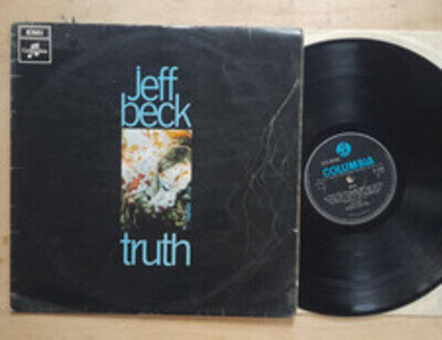 Jeff Beck TRUTH LP 1st UK Columbia Press 1968 MONO SX 6293 vinyl record