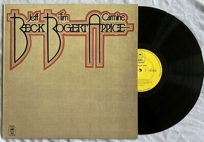 Jeff Beck Tim Bogert Carmine Appice - Vinyl LP U.K. Epic 1973 Original EX