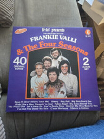 FRANKIE VALLI & THE FOUR SEASONS - 1976 Vinyl 33rpm Double LP Greatest Hits Comp