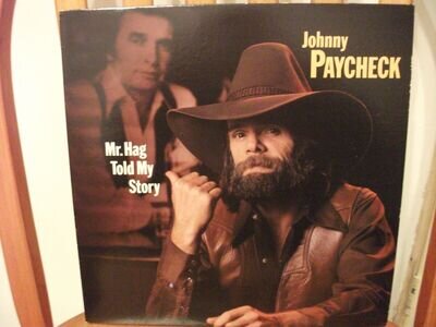 JOHNNY PAYCHECK- MR HAG TOLD MY STORY VINYL ALBUM