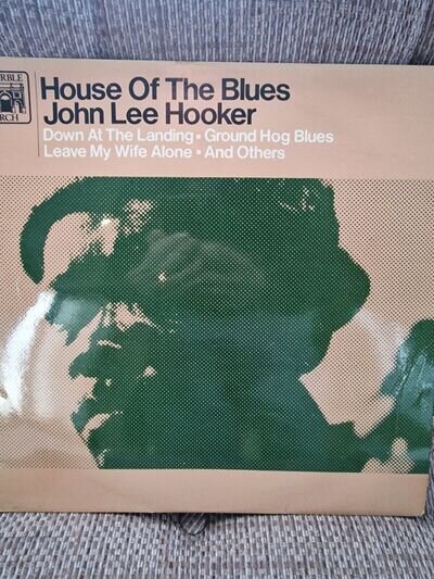 House Of the Blues - John Lee Hooker 12" LP Vinyl Record (1966, UK, Blues)