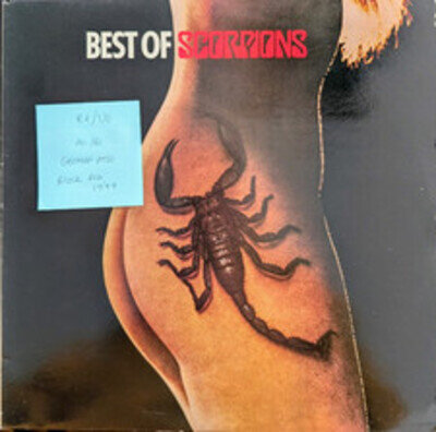 Scorpions Best Of Scorpions Vinyl Record EX/VG PL 28356 1977