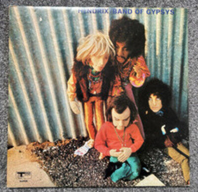 JIMI HENDRIX - BAND OF GYPSYS Rare "Puppet Sleeve" 1st UK Press LP VG+/VG