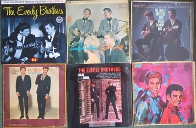 The Everly Brothers LP’s x 6