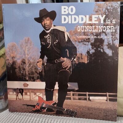 Bo Diddley - Bo Diddley Is A Gunslinger. 1990 USA Vinyl LP. Mint!