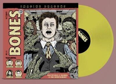 Imagine Dragons - Bones 7” Single Yellow Vinyl NEW/SEALED