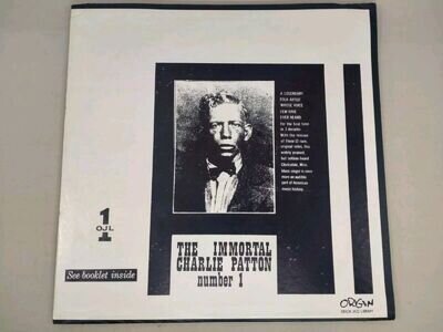 THE IMMORTAL CHARLIE PATTON - NUMBER 1 1964 USA Press Vinyl LP Origin
